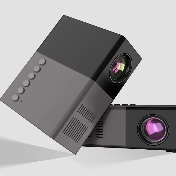 Mini LCD Portable Projector Built-in Speaker 1080P 10 Lumens 800:1 Contrast Home Use