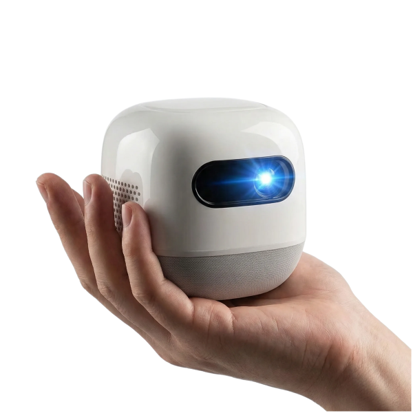 Mini 4K Wireless LED Smart Projector, Android 13, 2GB RAM, Portable Outdoor Beamer
