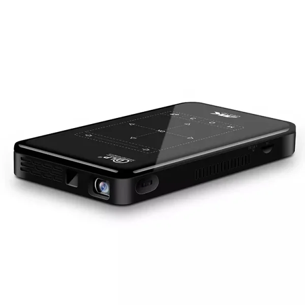 DLP Mini Projector Android 9.0 5G WiFi 4K 3D Full HD 1080P Portable Pocket Home Projector Built-in Battery HIFI Stereo