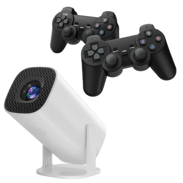 Video Game LED Mini Projector, Android 11, Portable, Up to 200" Screen Projection